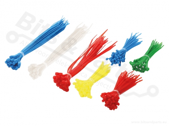 Tie-wrap kabelbinder set 300 stuks