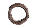 Draad 1x0,14mm2 26AWG meeraderige soepele kern 10 meter bruin