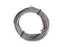 Draad 1x0,14mm2 26AWG meeraderige soepele kern 10 meter grijs