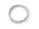 Draad 1x0,14mm2 26AWG meeraderige soepele kern 10 meter wit