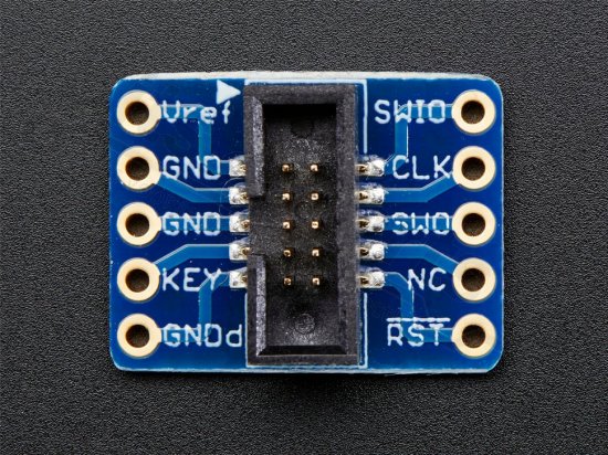 Breakout adapterboard voor SWD kabel (2x5 1,27mm) - Adafruit 2743