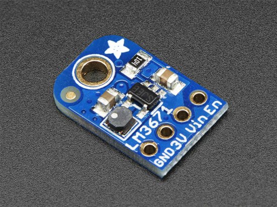 Buckconverter Step Down DC-DC LM3671 Uin:3,5-5,5V Uout:3,3V 0,6A 