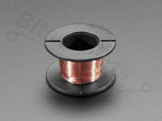 Copper wire / Magnet wire varnished – 11 meters / Ø 0.1mm