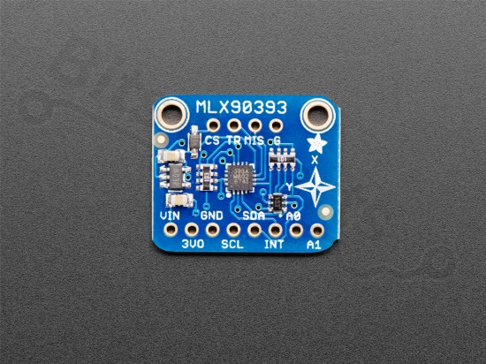 Hall sensor magnetic field sensor / magnetometer I2C / SPI - MLX90393
