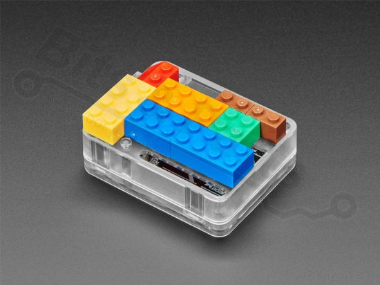 Behuizing / Case Arduino UNO compact acryl transparant LEGO Compatible