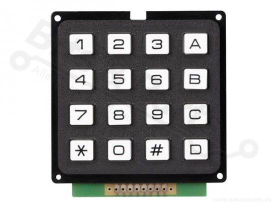 Toetsenbord / keyboard 16 toetsen - matrix uitgang