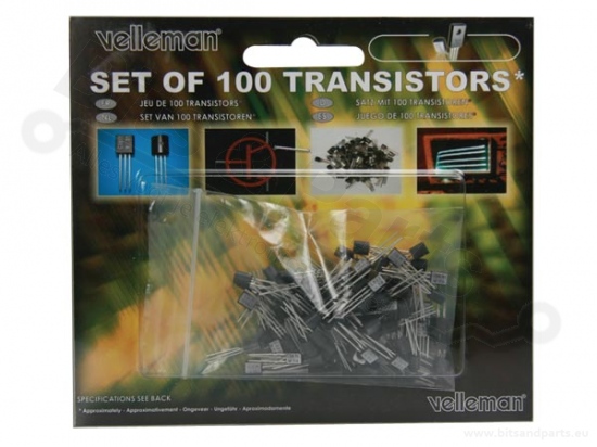 Transistorset 100-delig