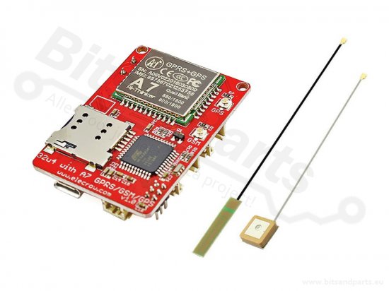 ATmega32U4 with A7 GPRS GSM module