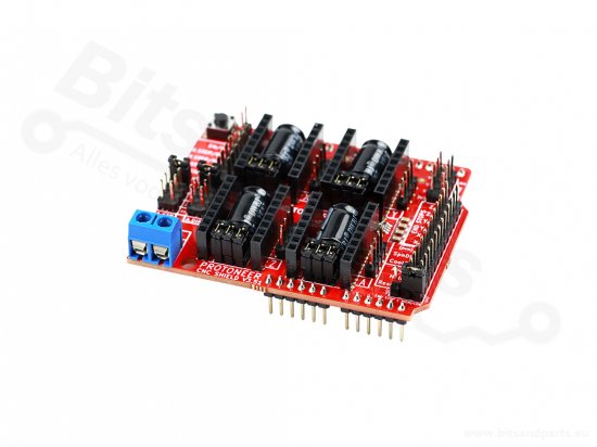 CNC Arduino shield V3.51 - GRBL v0.9 Compatible - Elecrow