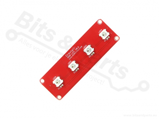 LED paneel board 4x RGB WS2812B adresseerbaar - Crowtail - Elecrow