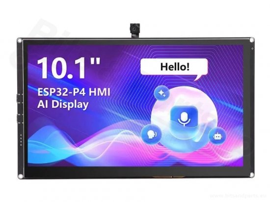 CrowPanel Advanced 10,1 inch | ESP32-P4 HMI AI-display 1024x600 IPS-touchsc