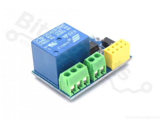 Relais board 1-kanaals 5V voor ESP8266/ESP01/ESP01S WiFi module