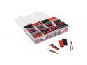 Krimpkous assortiment 560-delig rood/zwart in opbergbox