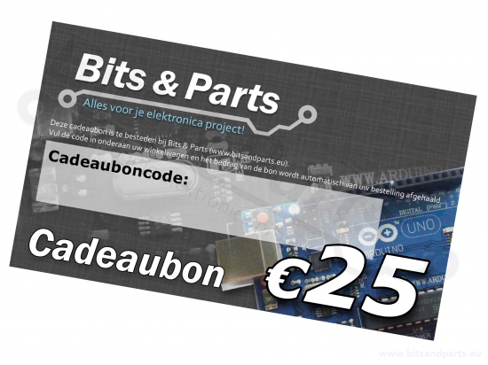 Bits & Parts Cadeaubon 25 Euro (PDF)